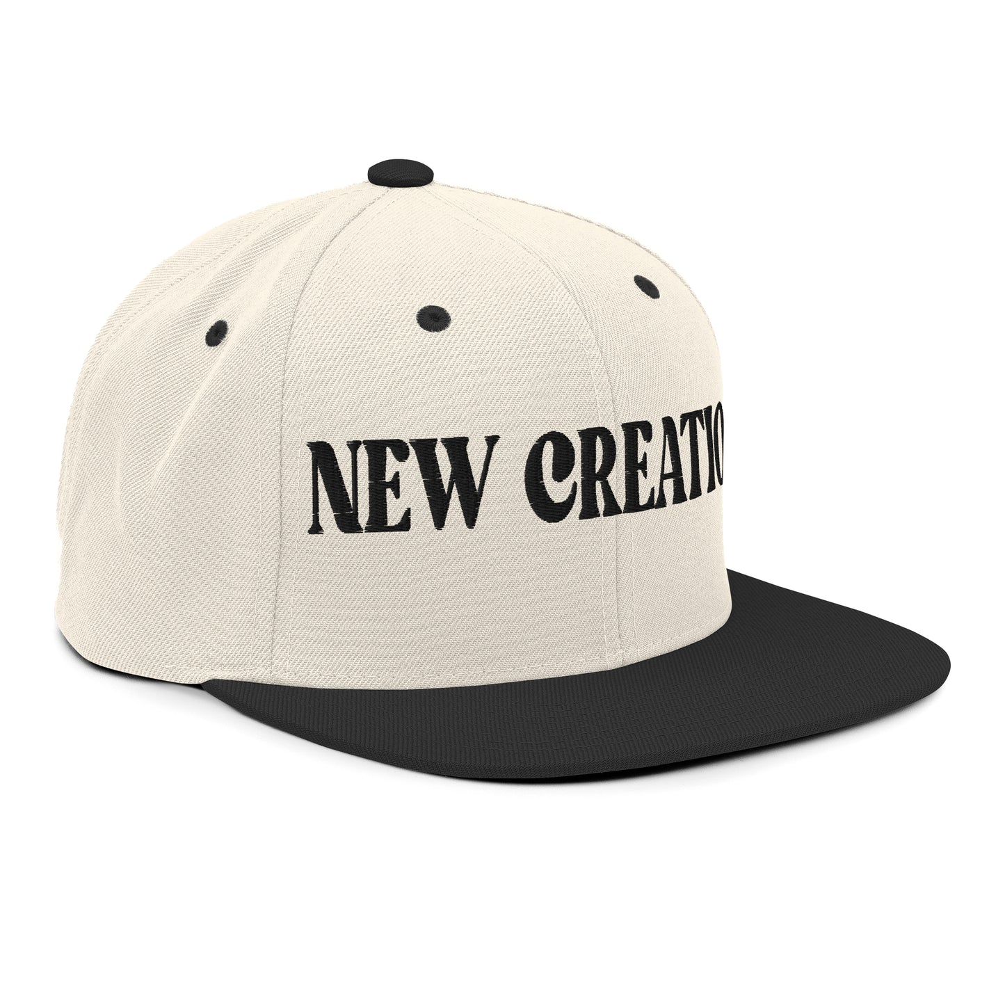 New Creation - Two-Tone Snapback Hat