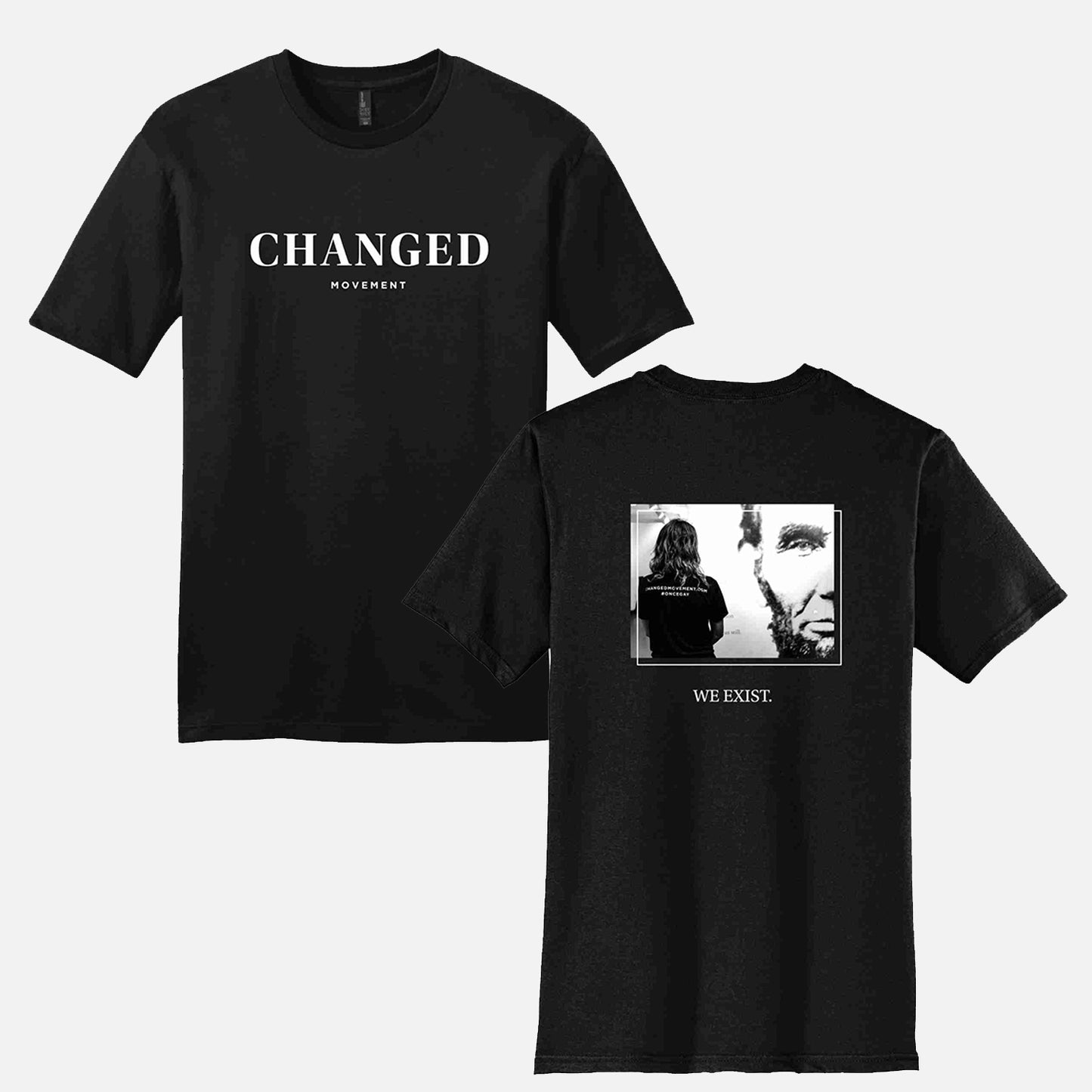 CHANGED: "We Exist" DC Tour Shirt